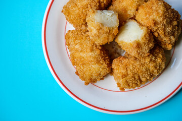 Fried Breadcrumb Coated Mashed Potato Croquettes