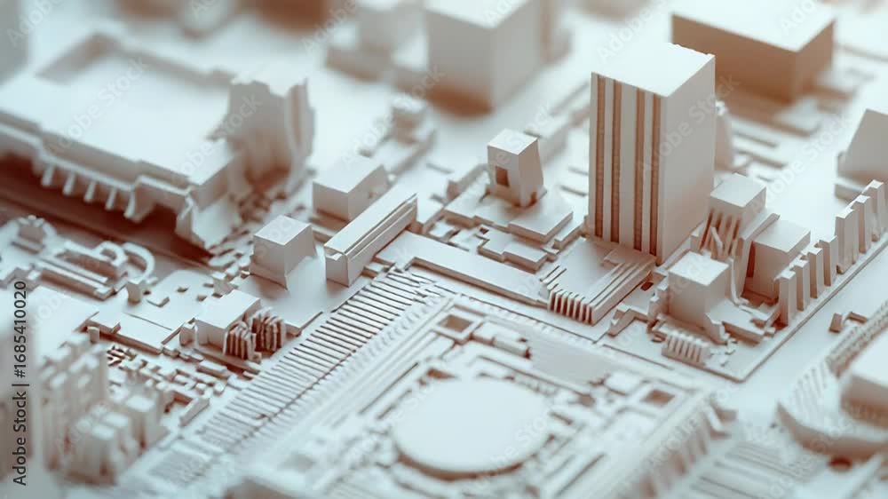 Poster central processing unit resting on futuristic circuit board