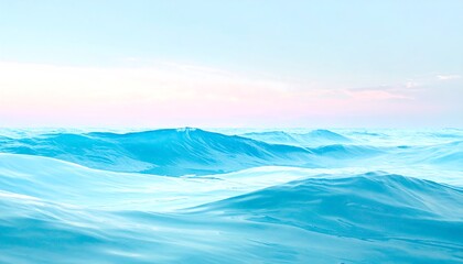 Pastel Mountainscape, Sunrise