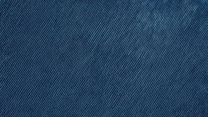 Blue denim fabric texture background with diagonal weave pattern for fashion, design, textile, and seamless projects