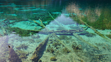 Tourist scenery photos of Jiuzhaigou