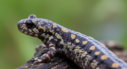 Obraz premium salamander’s spotted back