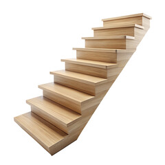 Wooden Stair Step &mdash; Rustic Construction Element PNG