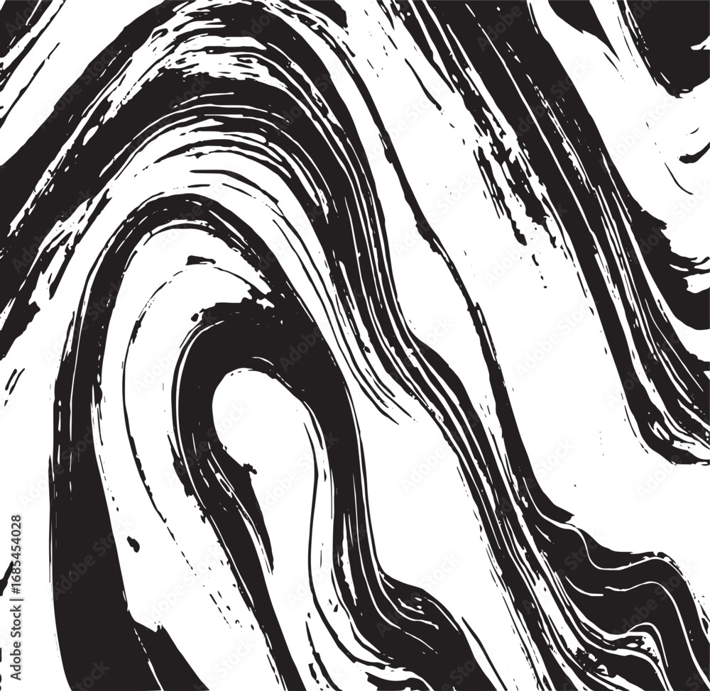 Aufkleber vector brush stroke texture. distressed uneven grunge background. abstract vector illustration. over