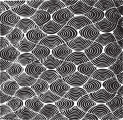 tileable vector pattern with spirals