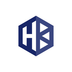 HK monogram inside a 3D hexagon design. Great for engineering, corporate identity, and architecture firms.