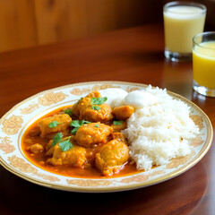 Elegant pasta dinner.