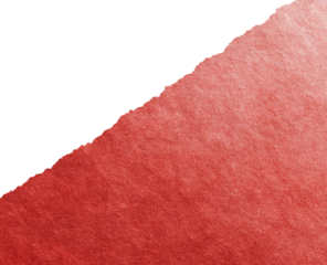 Crimson watercolor edge, sharp diagonal