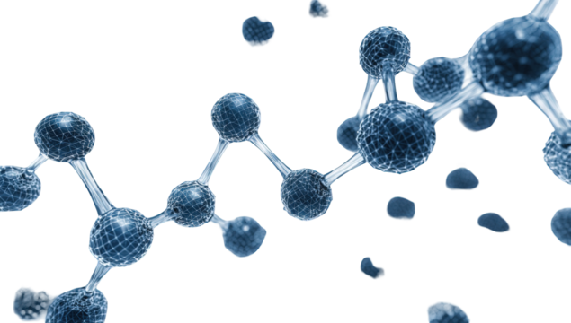 Abstract molecular structure illustration (1)