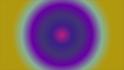 Abstract concentric circles background with vibrant colors and blurred edges