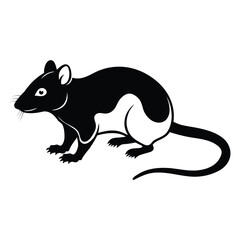  Rat silhouette
