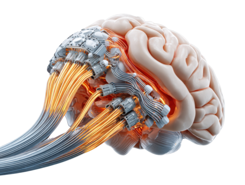 3d rendered illustration of a human skull