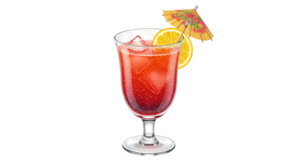 Vibrant Summer Cocktail: An exquisite alcoholic drink, featuring a spectrum of refreshing flavors and decorative elements. A visual symphony that promises delightful moments