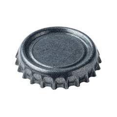 Close-up of a metallic bottle cap (3)