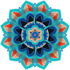 vector illustration of mandala design