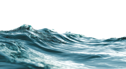 Ocean waves, dark background.  Watery, textured surface,  rough peaks