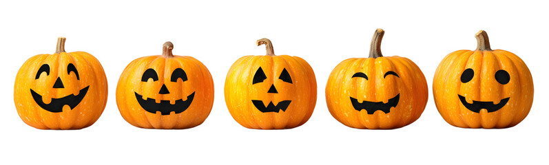 Pumpkin. On a transparent background. Halloween. For designers, marketers. Popular image, illustration, object, holiday, family.