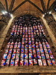 stained glass window