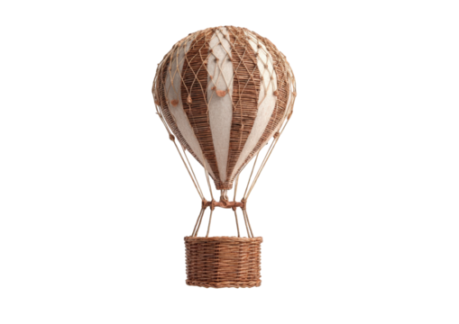 Vintage hot air balloon - Powered by Adobe