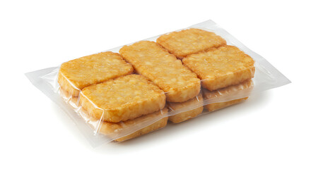 Frozen Hash Brown Patties in Vacuum Sealed Packaging, Ready for a Quick and Delicious Breakfast or Side Dish, Convenient Option