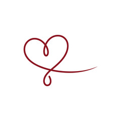 Modern Heart Logo Design | Love and Healthcare Vector Icon