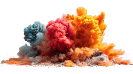 Colorful explosion of vibrant hues (2)