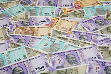 Indian currency notes  for background use