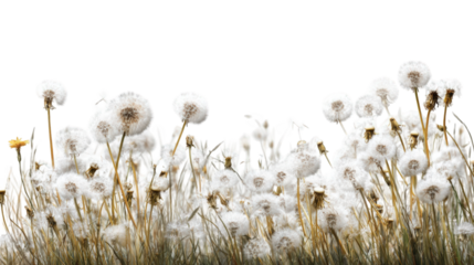 Dandelions in a field (1)