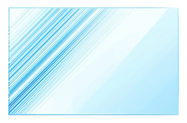 Light blue rectangular graphic with diagonal lines