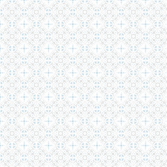 Intricate Decorative Floral Tile Design Repeating Pattern Delicate Colors Background