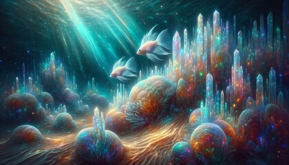 Prism Dance Beneath the Coral