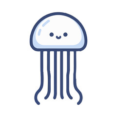 
jellyfish illustration design