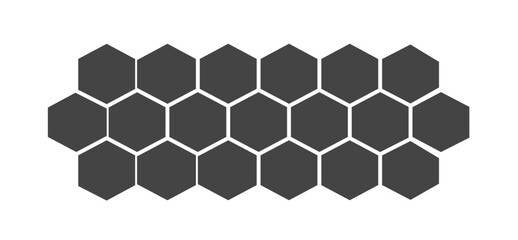 Honeycomb photo mosaic with bee collage patterns and hexagon grid layouts. Abstract geometric cells or hand-drawn doodle textures for farm backgrounds.