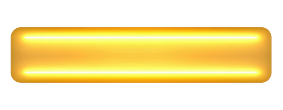 Horizontal, glowing, gold-yellow neon-style rectangle