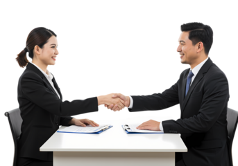 Business People Handshake Agreement Deal Contract Meeting