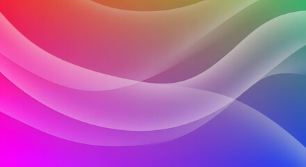 Obraz premium Rippled_Rainbow_Silk