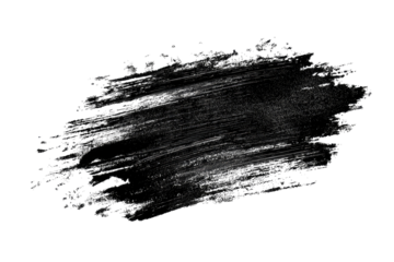 Abstract, dark, textured brushstroke