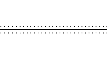 A horizontal black background with a subtle, dotted, light gray border