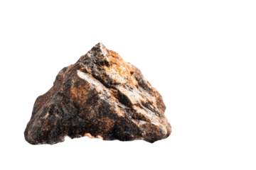 Close-up of a textured rock