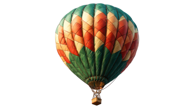 Colorful hot air balloon (2)