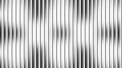 Obraz premium Abstract Background sleek and modern pattern of vertical, black and white bars with a subtle black gradient, creating a three-dimensional glass effect