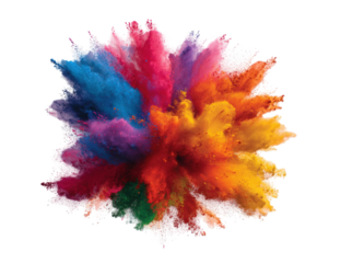 Colorful powder explosion (30)