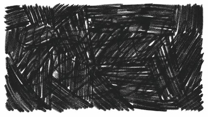 Pencil or chalk streaks on white and black background set, charcoal grunge scribble drawing texture background animation for backdrop or overlay HD - Powered by Adobe