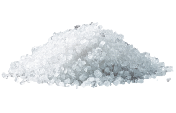Pile of white crystalline salt (2)