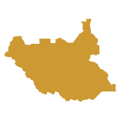 map of south sudan land