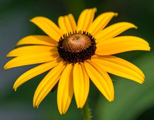 Close-up of a bright yellow flower (5)