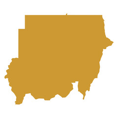 map of sudan land