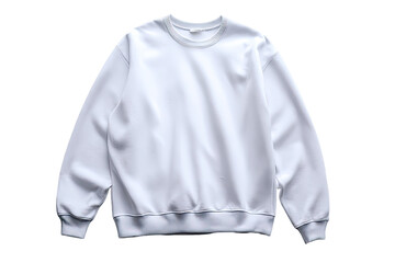 Blank white sweatshirt