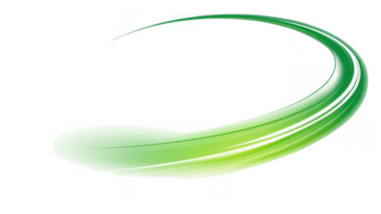 Ai generated image of abstract transparent background with converging lines and bright light in the center, isolated on transparent background