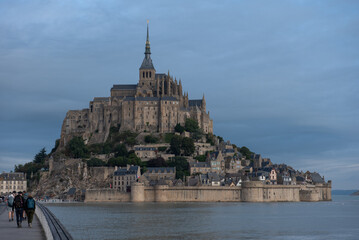 Mont Saint Michel the the incredible abbey, later prison, in the middle of the sea